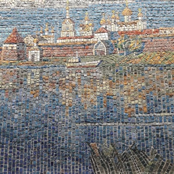 Underground station in Moscow