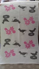 Blackbirds and Flowers