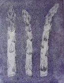 Asparagus etching