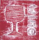 Wine collagraph