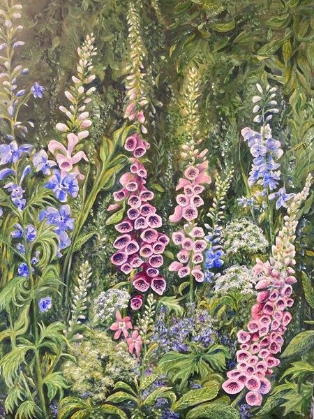 Foxgloves & Delphiniums