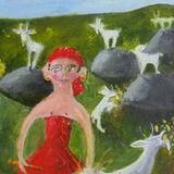 Anne Russell  at gallery 286 gOATS . GOATHERD, NON -BINARY