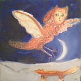 Anne Russell  at gallery 286 painting