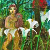 Anne Russell at gallery 286 monkey lilies wilderness