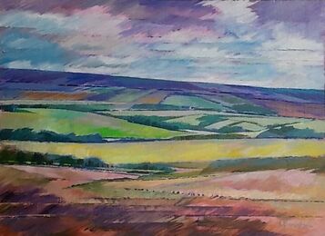 Distant Moors. Oil