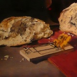 The Problem of Hygiene: Oil on linen board (sold)