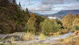 Ashness Bridge overlooking Derwent Water