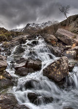 Ogwen waterfall