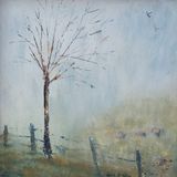 MORNING MIST 24x24cm - £160 UA19-0202 MORNING MIST - £160