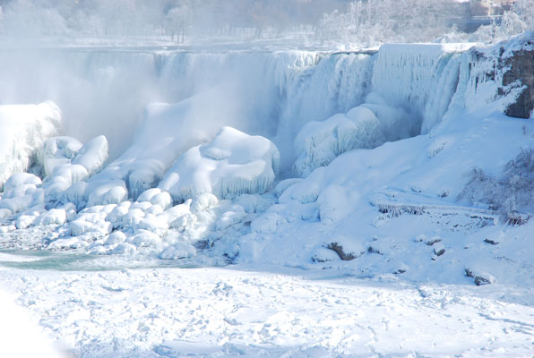 Winter - US Falls, Niagara, Canada