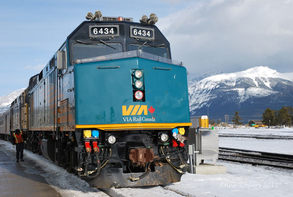 Via Rail Locomotive, Jasper