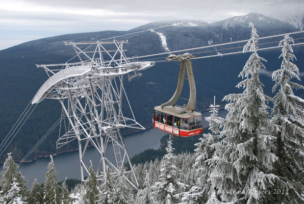 Grouse Mountain Cable Car, Vancouver
