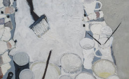 Preparing To Gesso