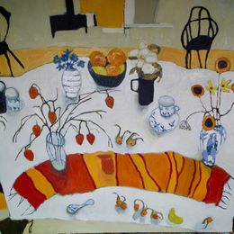 Oranges and Lemons<br>Oil on Canvas, Framed, 91x120cm<br>SOLD