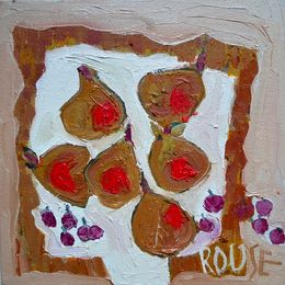 Six Pears and some Berries