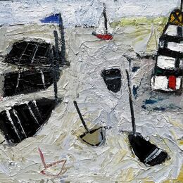 Boats and Lighthouse