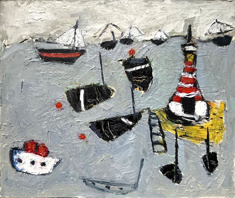 Boats on Choppy Water