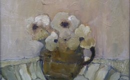 Pansies in Jug