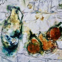 Chinese Vase and Pears