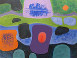 Transitional Landscape<br>acrylic on canvas<br>60 x 80 cms<br>2018-2019