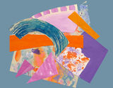 Collage 19.8.19<br>26 x 30 cms<br>acrylic and paper on board