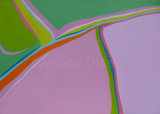 Converging Borders<br>acrylic on canvas<br>50 x 70 cms<br>2013