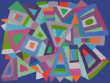 Kaleidoscope 3<br>acrylic on canvas<br>30 x 40 cms<br>2014