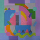 Playtime<br>acrylic on canvas<br>40 x 40 cms<br>2014<br>SOLD