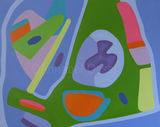 Selected Memories<br>acrylic on canvas<br>74 x 100 cms<br>2015<br>SOLD