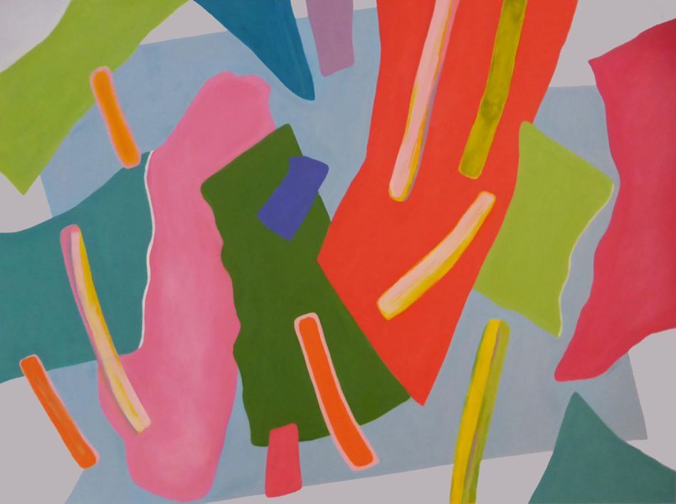 Zero Tolerance<br>acrylic on canvas<br>60 x 80 cms<br>2015<br>SOLD