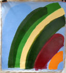 Untitled 2008-09, acrylic on linen. 40 x 28 ins