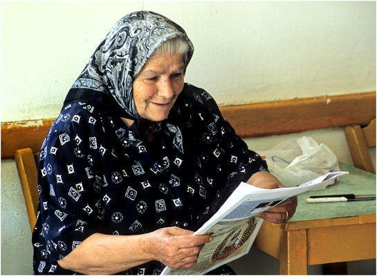 Lady in Kafenion