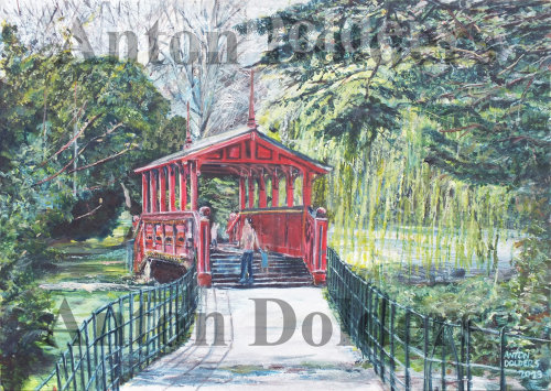 Birkenhead Park: Alpine Bridge