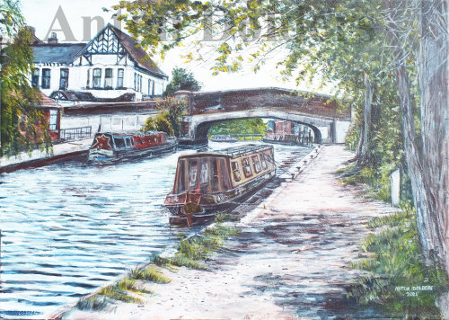 Burscough Wharf facing Liverpool