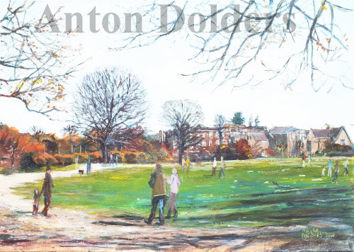 Hollow Pond to Snaresbrook across Leyton Flats