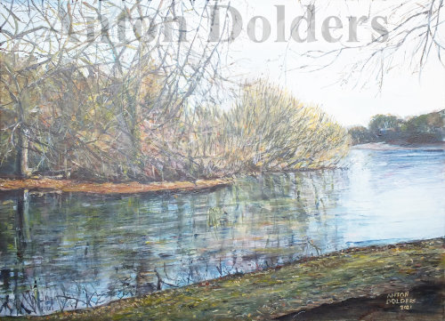 Hollow Pond Green Frozen