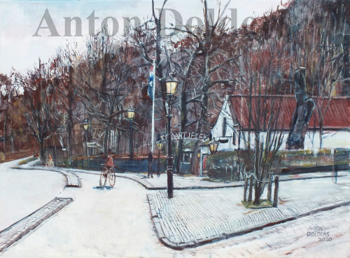 Overveen Winter Scene