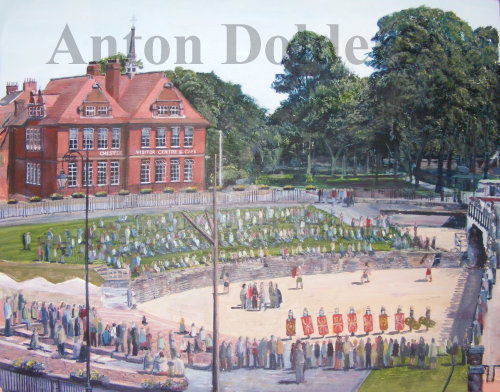 Romans and Gladiators at Chester Ampitheatre