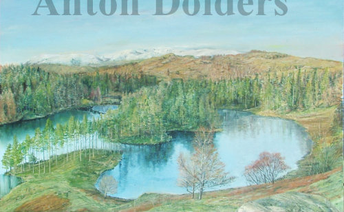 Tarn Hows. Oil painting. Prints only available