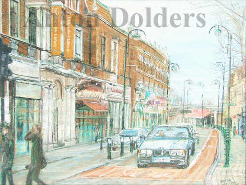 Church Lane, Leytonstone pastel