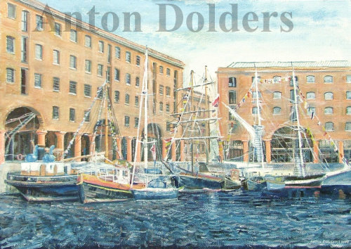 Tall Ships at The Albert Dock 2009.