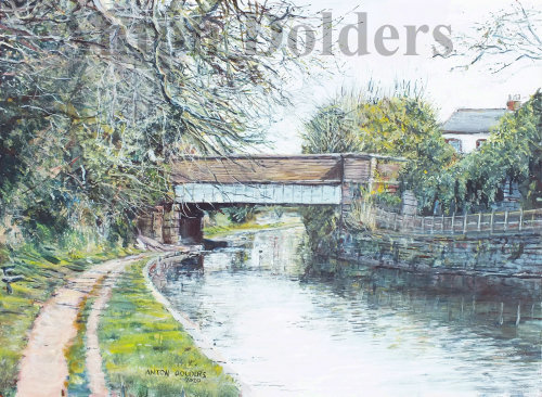 Lollies Bridge, Lydiate, Winter