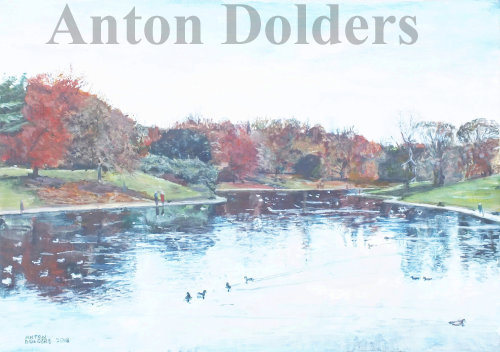 Sefton Park Lake Autumn