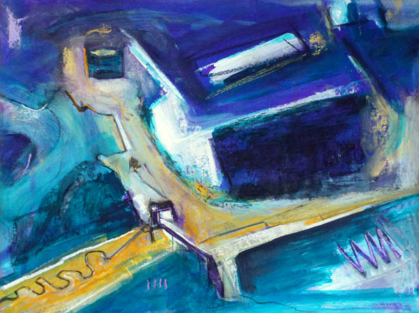 Aerial Perspective of Aylesbury Train Station (Study) II