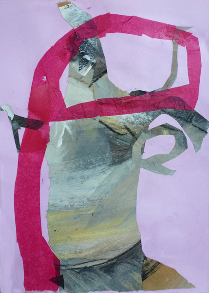 Baobab Letter "P" (Collage)