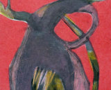Baobab Letter "B" (Monoprint)