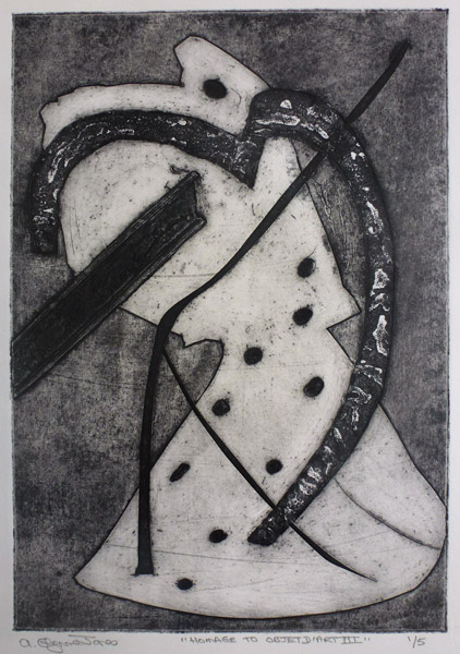 Homage to Objet d'Art III (Gordon Baldwin Ceramic)