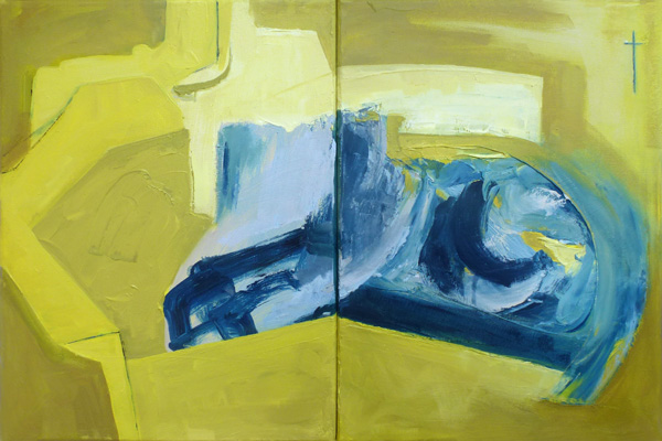 Porthleven Diptych I (Oil)