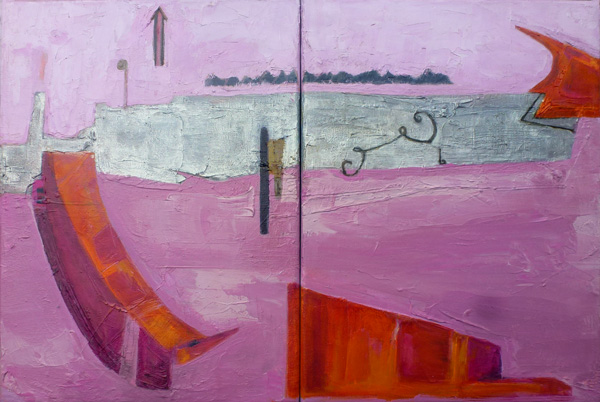 Porthleven II Diptych