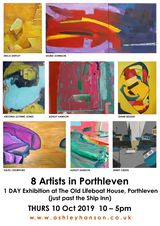 8 Artists in Porthleven Exhibition